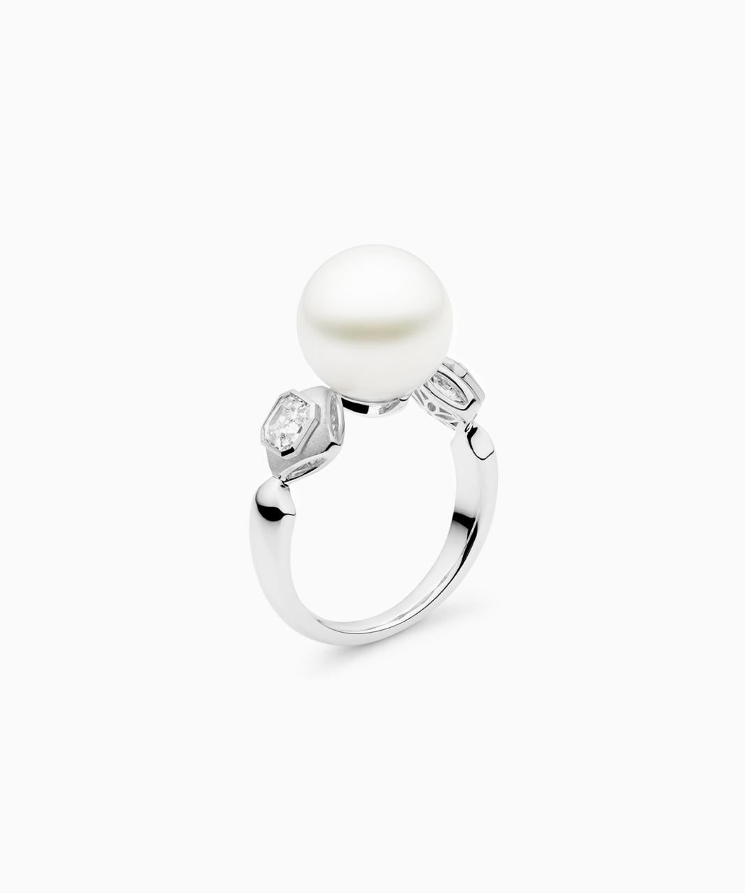 Kailis – Royal Meridian Pearl Ring, White Gold
