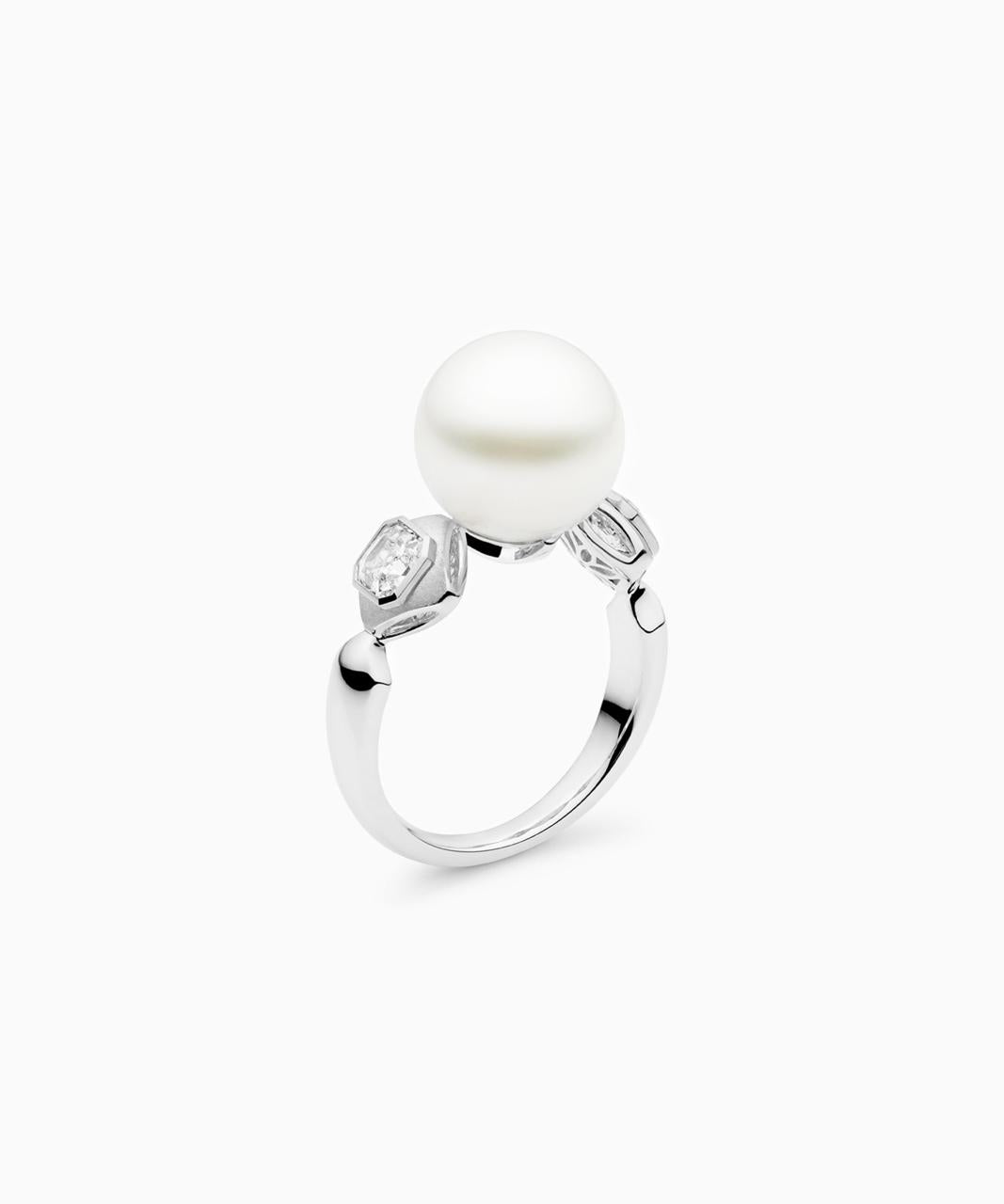 Kailis – Royal Meridian Pearl Ring, White Gold