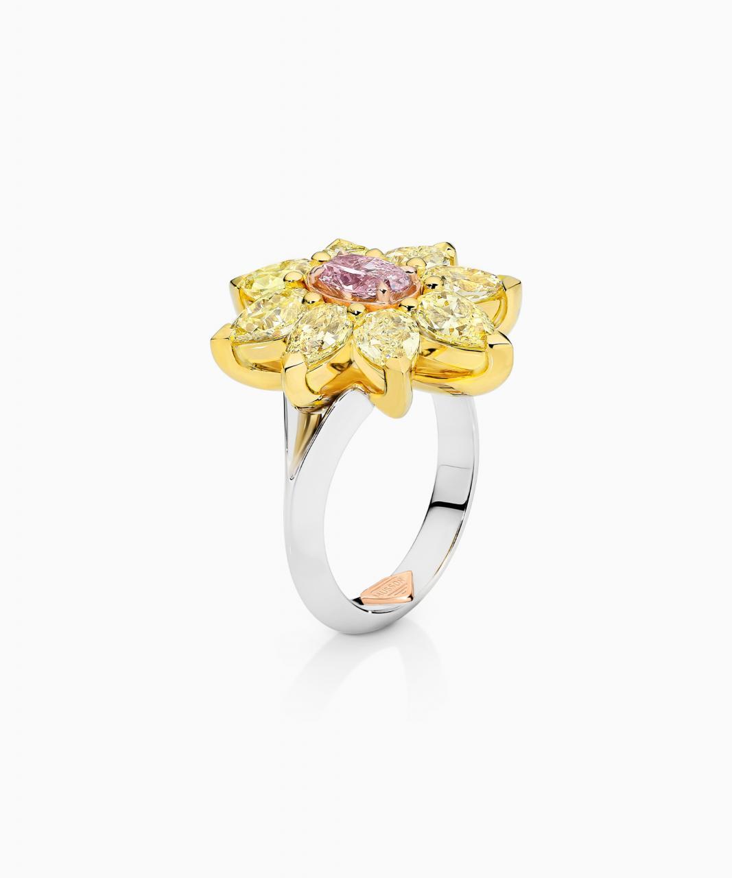 Aurora Argyle Pink Diamond Ring