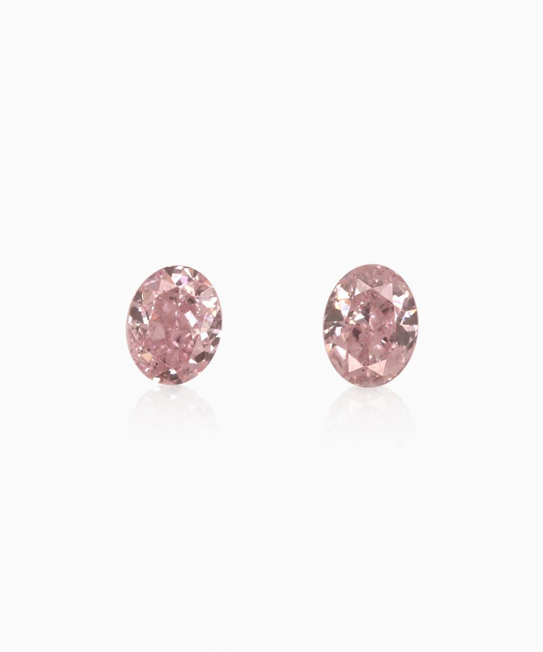2=0.20ct Natural Fancy Pink / Light Pink, 7P, SI1, Argyle Pink Diamonds