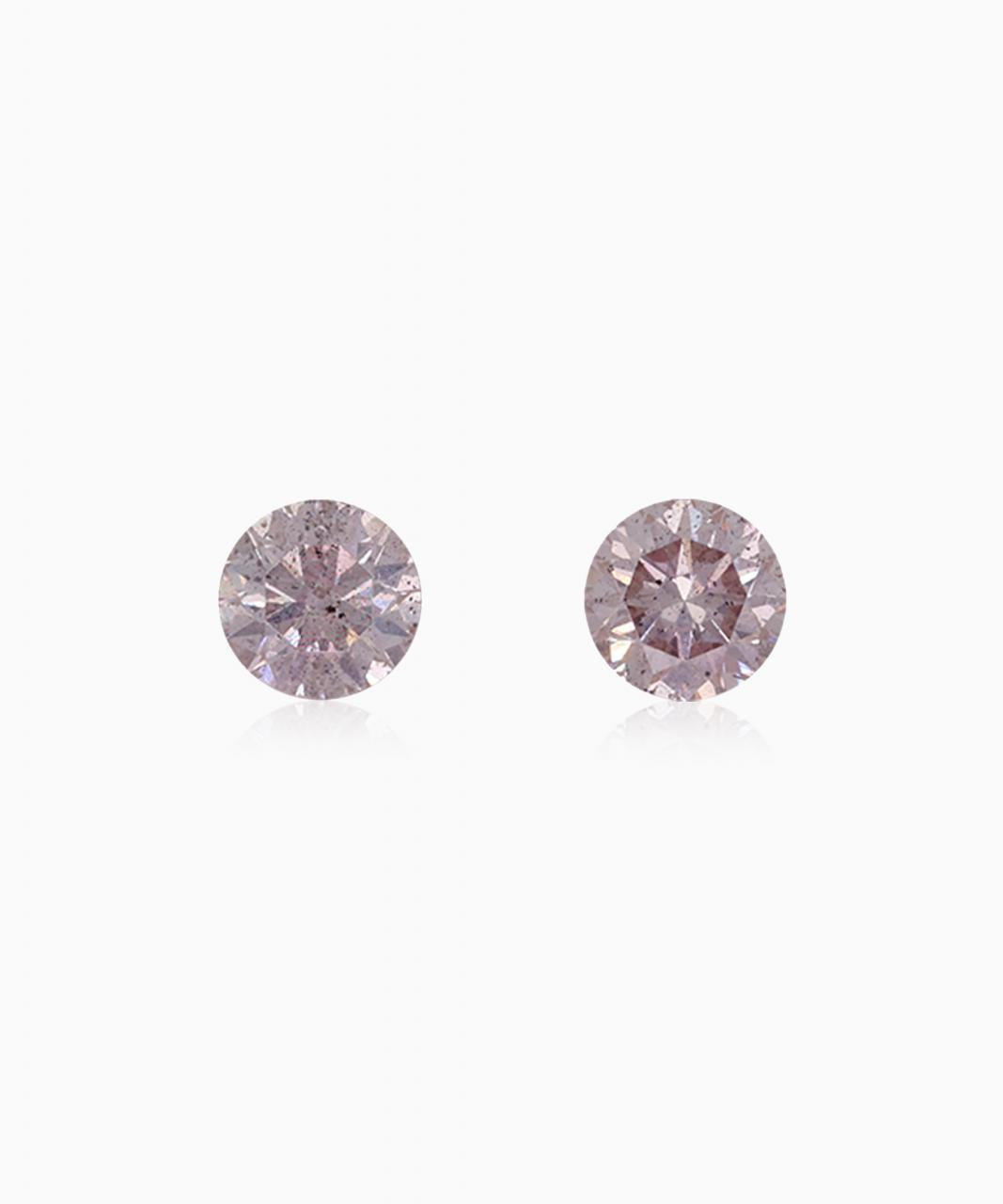 2=0.38ct Natural Fancy Light Pink, 8P, I1, Argyle Pink Diamond