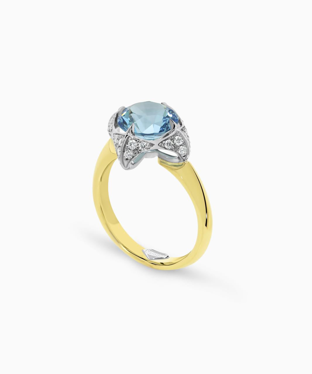 Empress Blue Topaz Ring