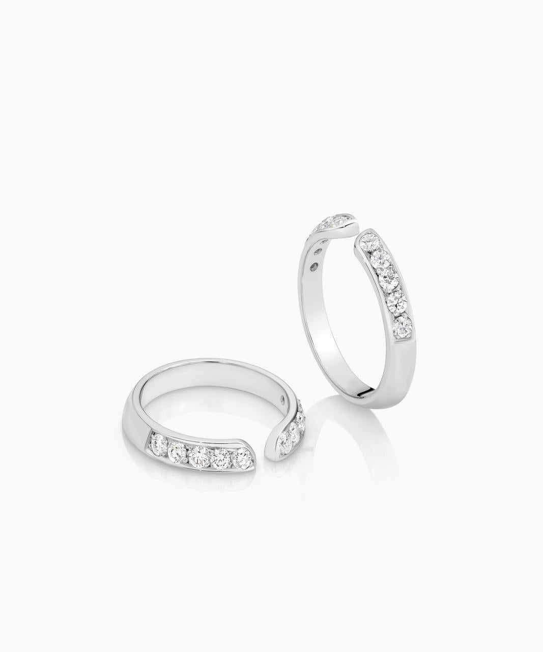 Love Rings Gapped - 0.60ct