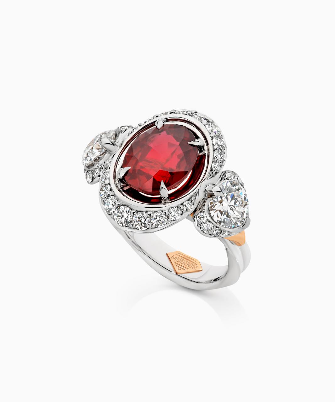 Ava Ruby and Diamond Ring