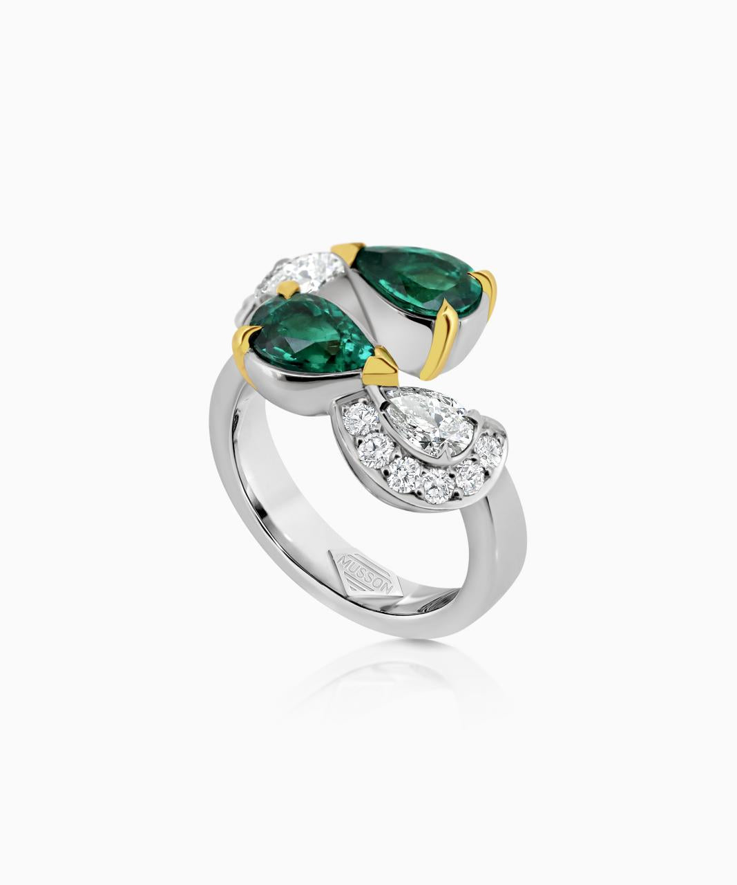 Allegra Emerald Ring