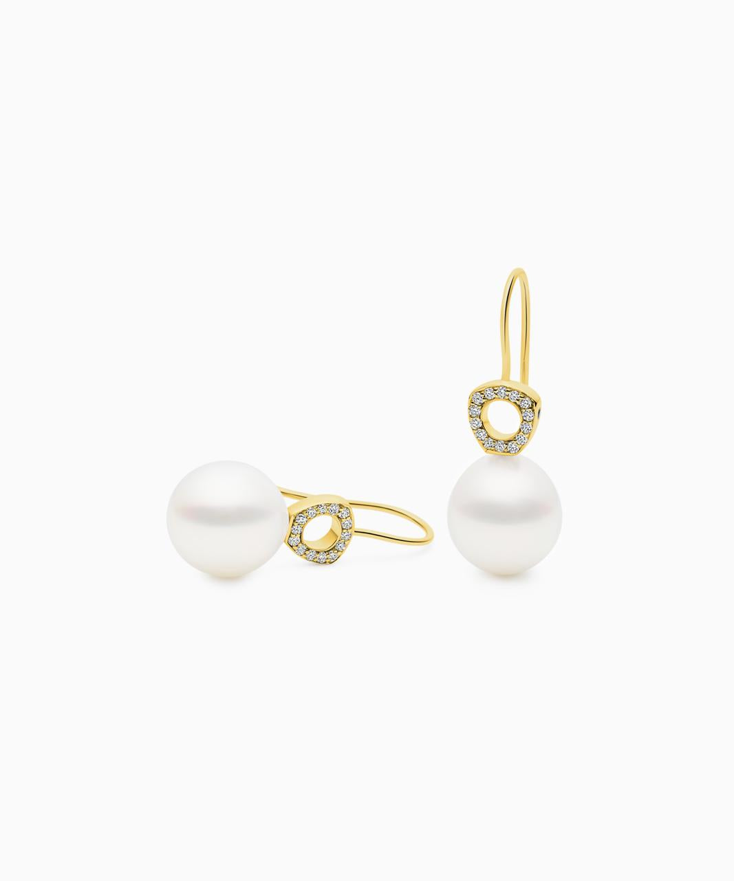 Kailis - Hope Diamond Earrings, Yellow Gold