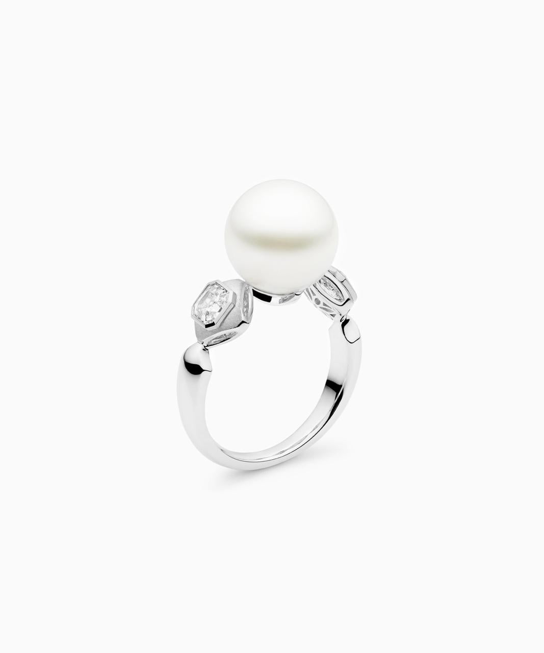 Kailis – Royal Meridian Pearl Ring, White Gold
