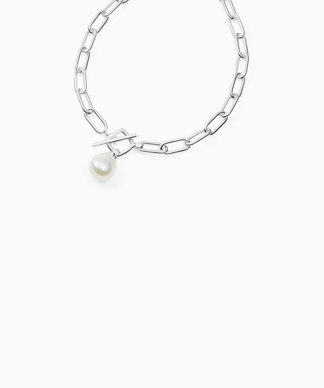 Kailis - Shackles Pearl Necklace, Sterling Silver