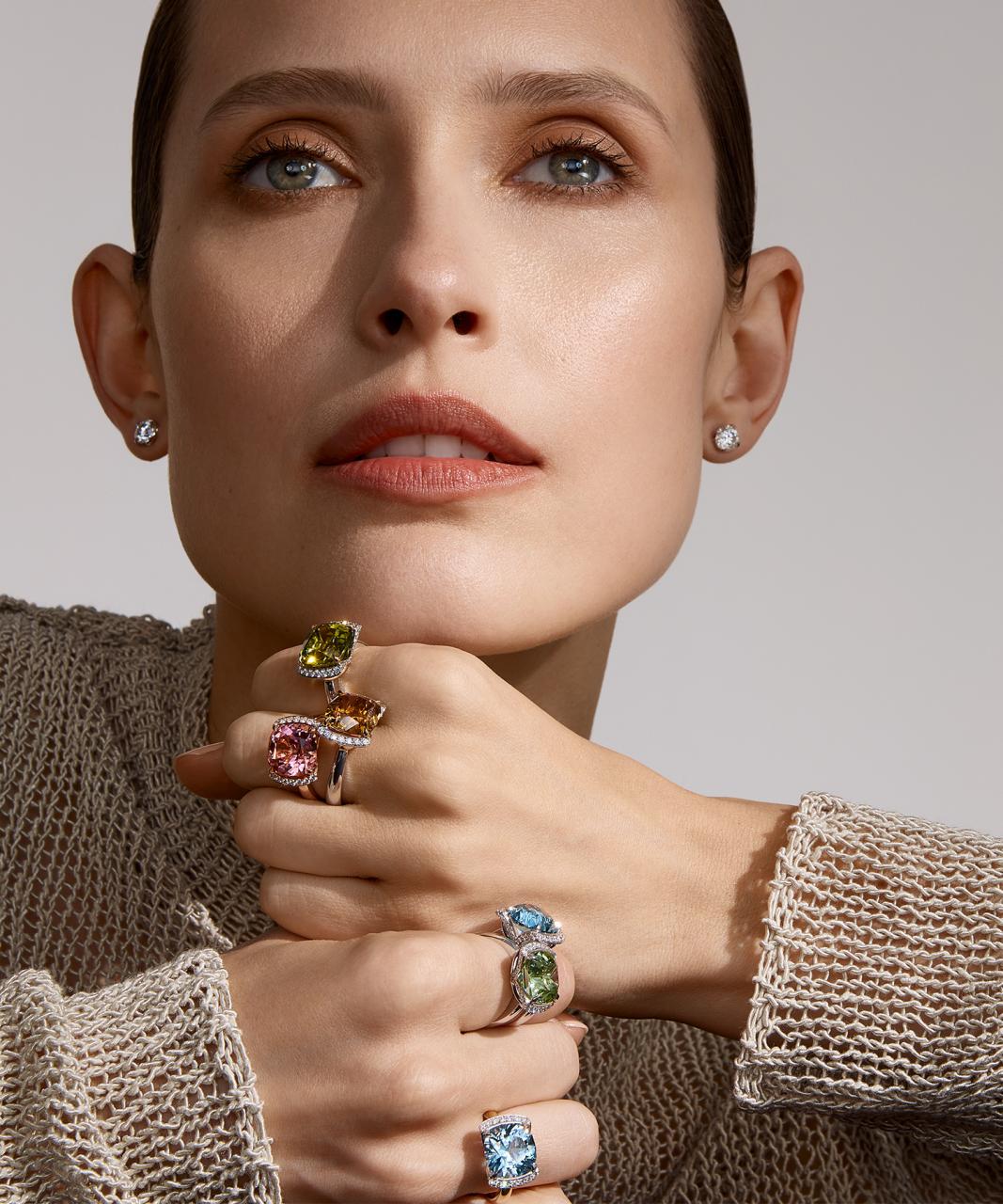 Bella Mint Tourmaline Ring