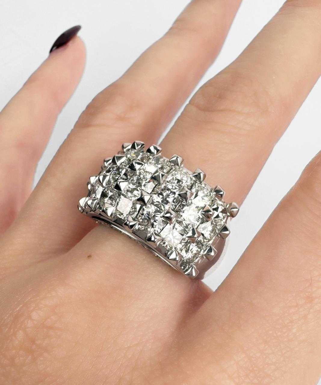 Aella Diamond Ring, 18ct White Gold