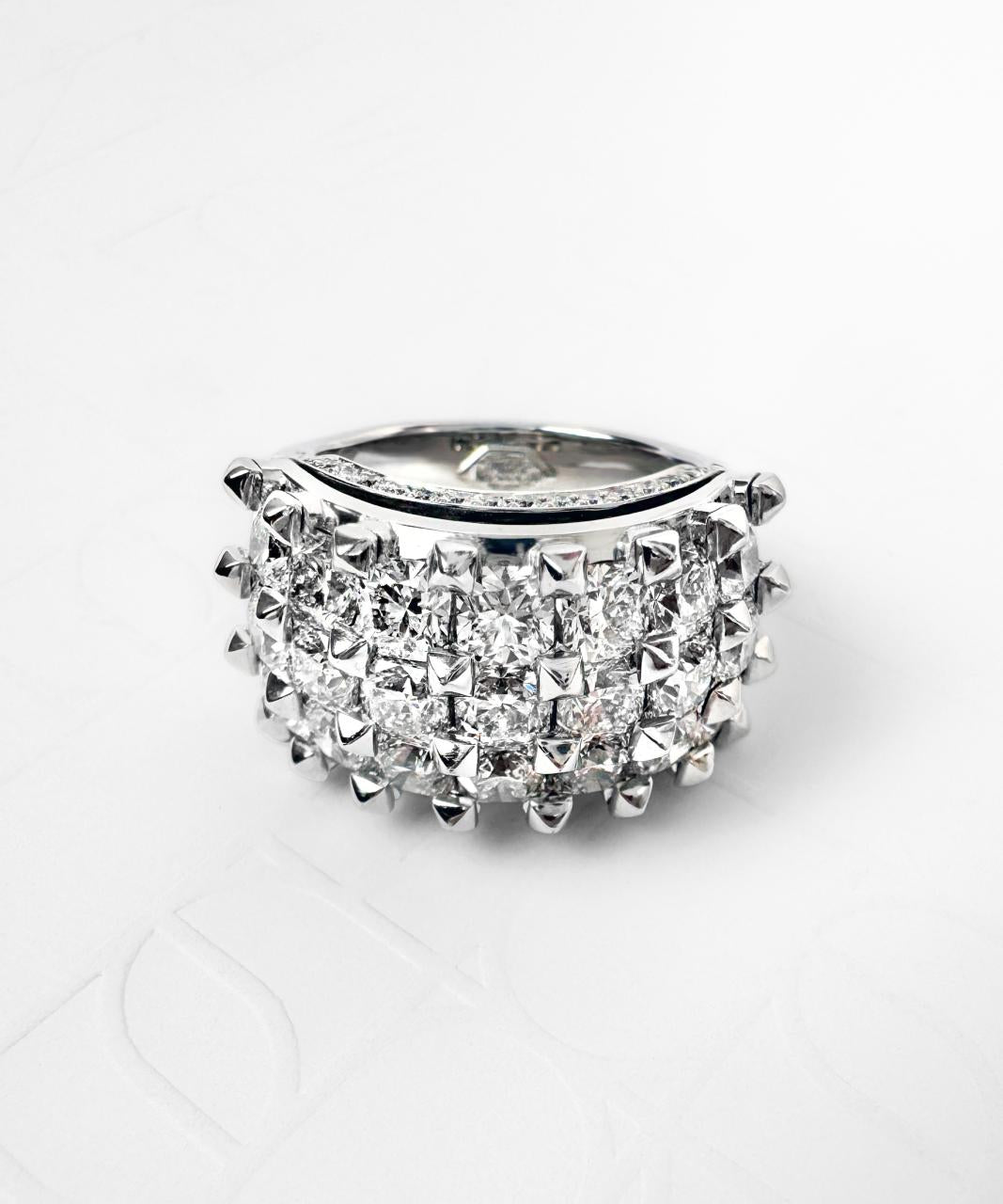 Aella Diamond Ring, 18ct White Gold