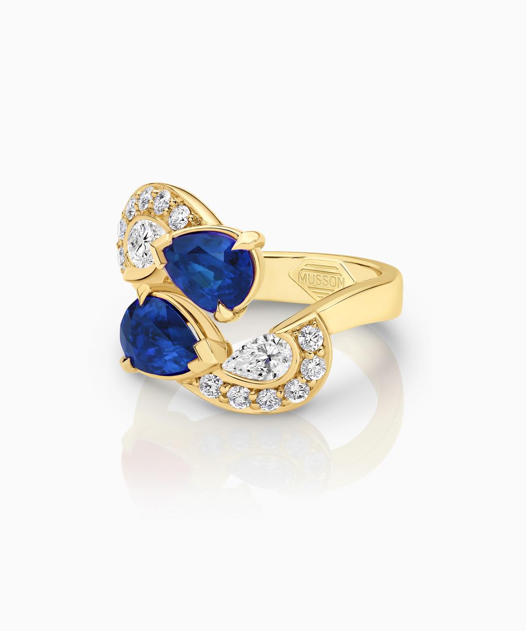 Allegra Blue Sapphire Ring