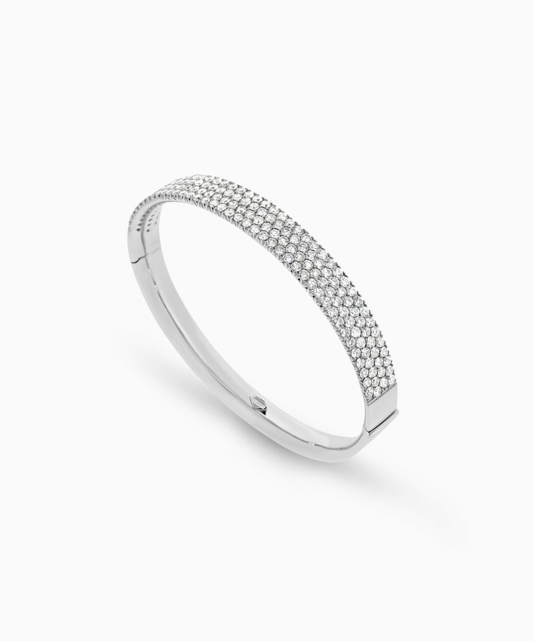 Diamond Road Bangle - Four Row