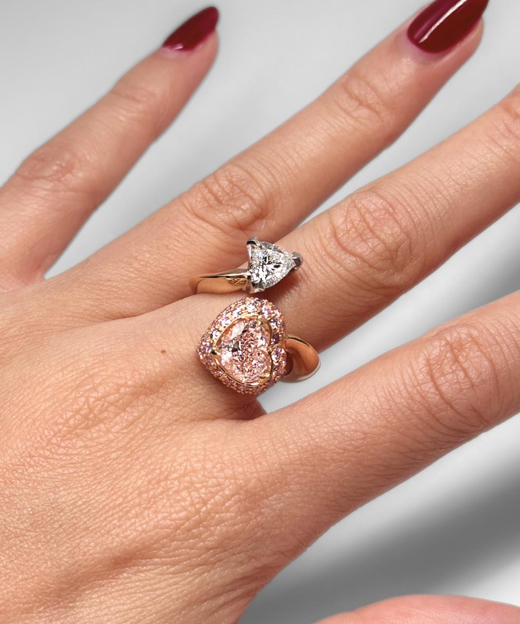 Passion Argyle Pink Diamond Ring