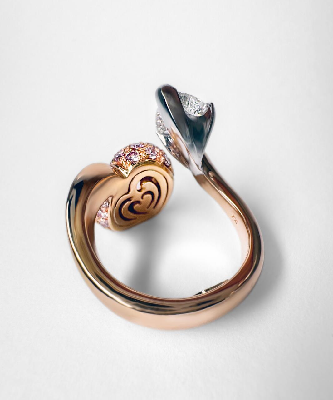 Passion Argyle Pink Diamond Ring