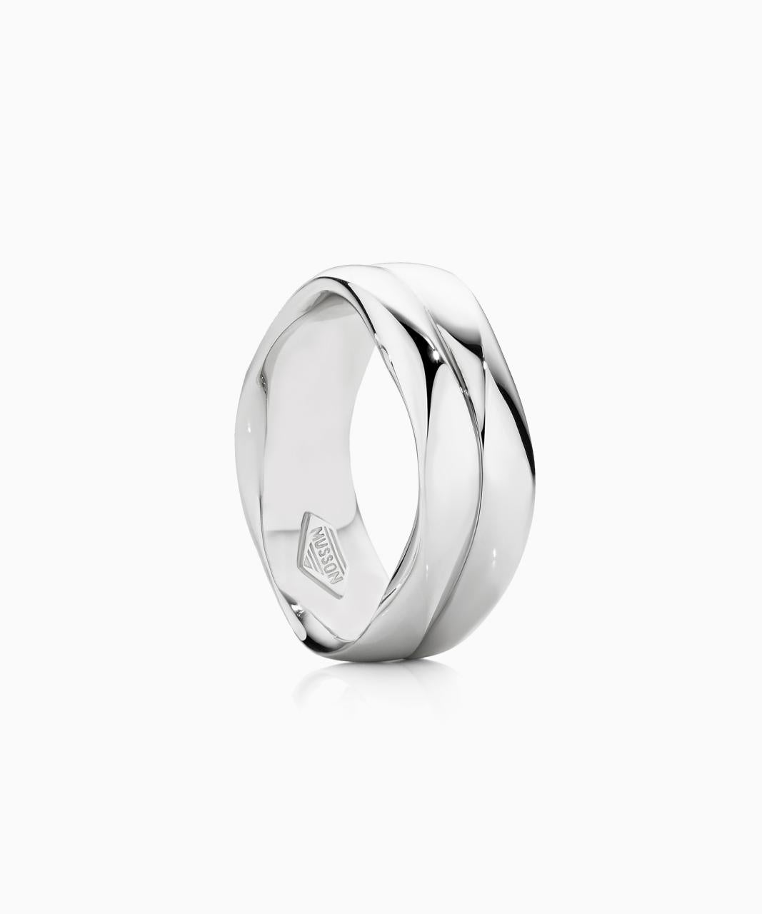 Entwined Wedding Ring - 8mm