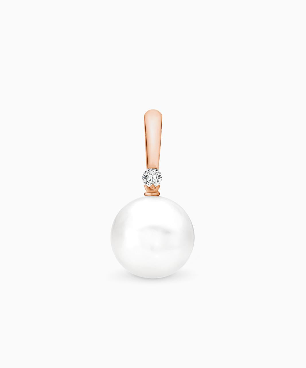 Quiver Pearl Pendant - Rose Gold