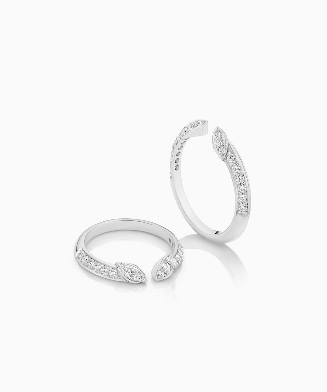 Love Rings Gapped - Petal Round