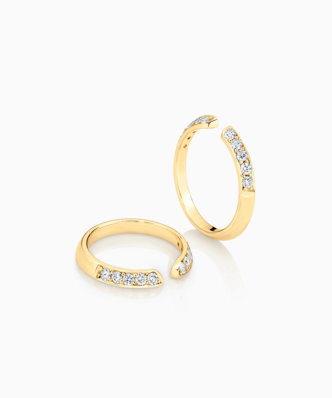 Love Rings Gapped - 0.90ct