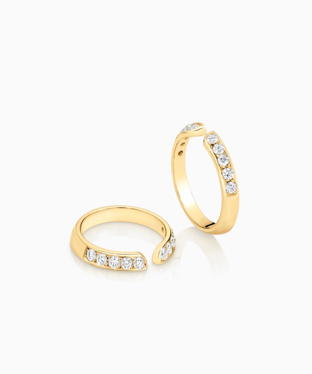 Love Rings Gapped - 0.60ct