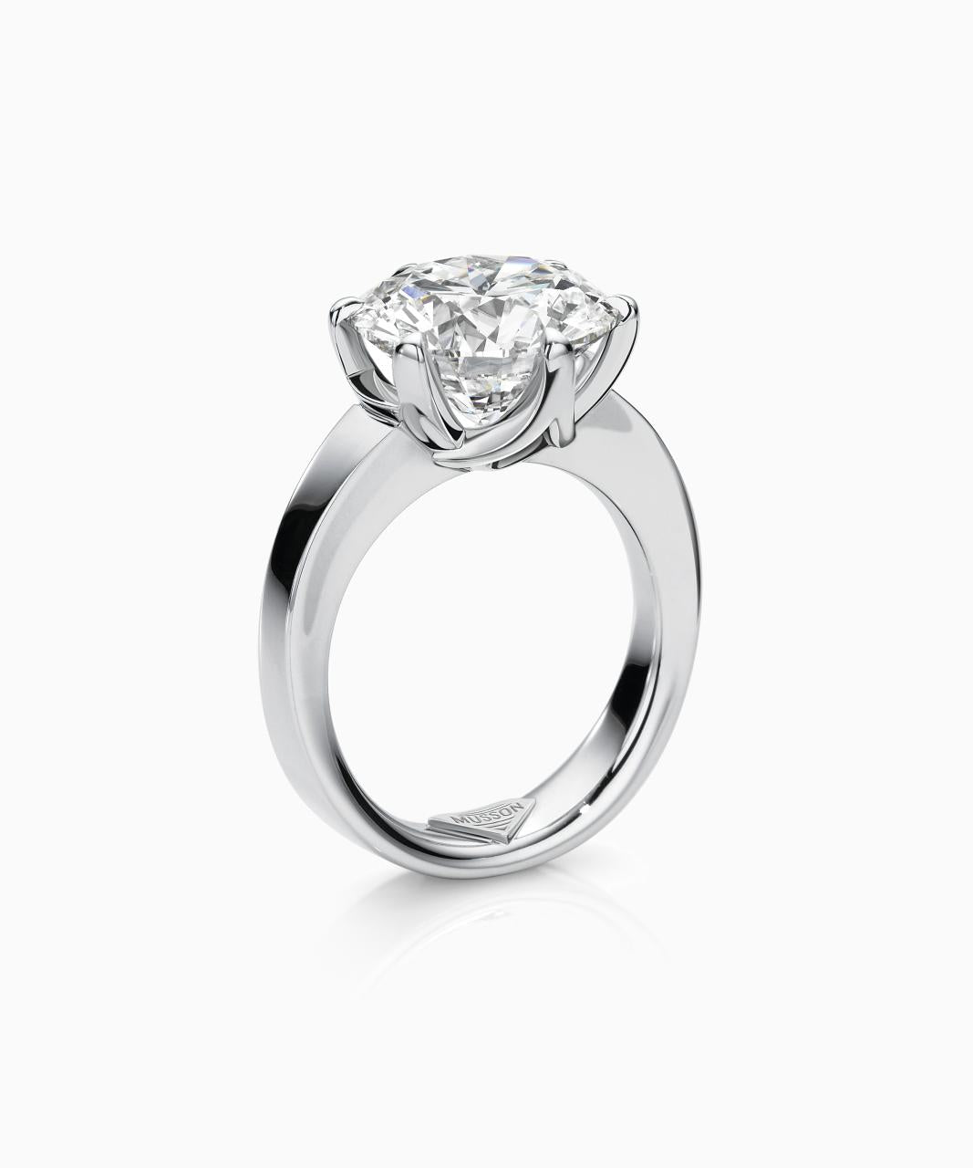 Elegance 3ct Diamond Engagement Ring