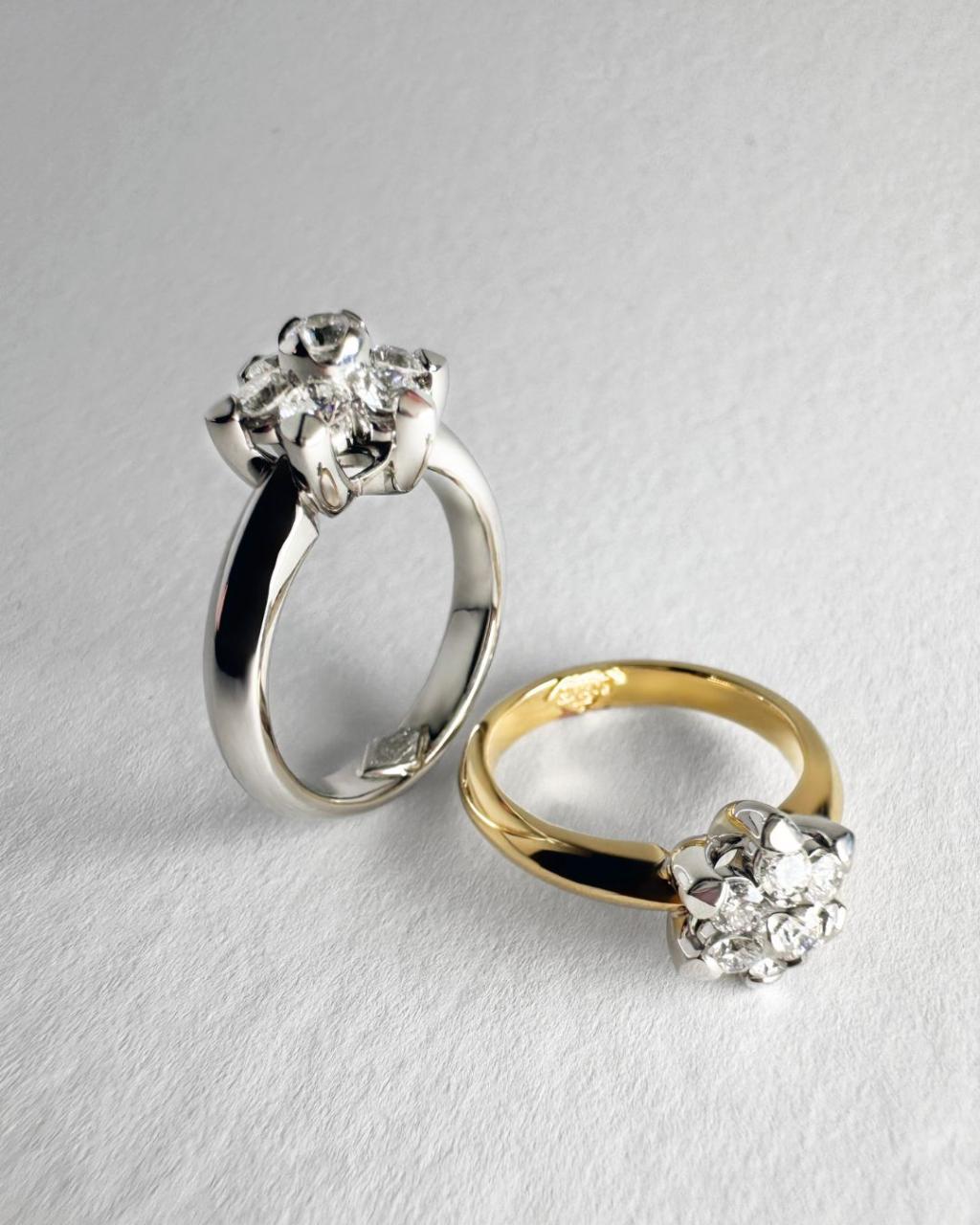 Fiore Mini Diamond Ring