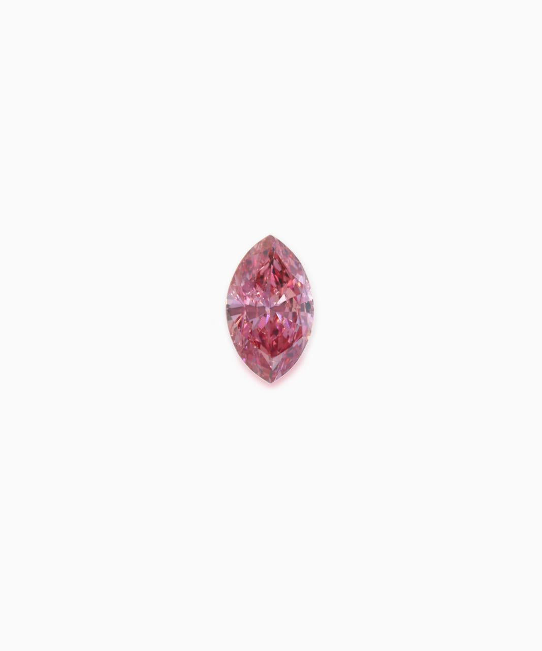 0.64ct Natural Fancy Vivid Pink, 4P, SI2, Argyle Pink Diamond