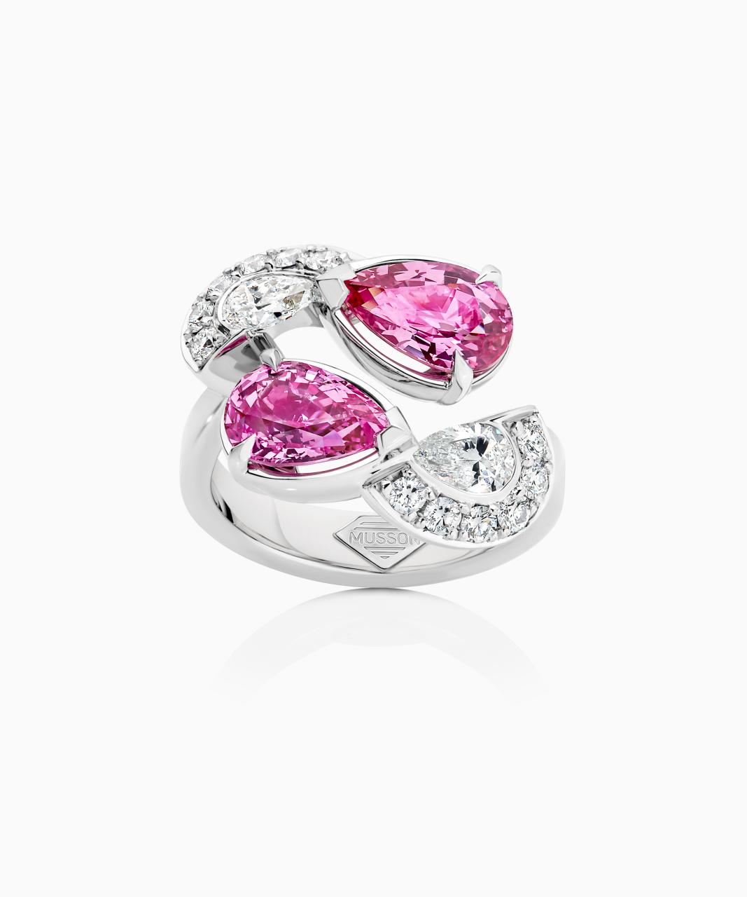 Allegra Pink Sapphire Ring