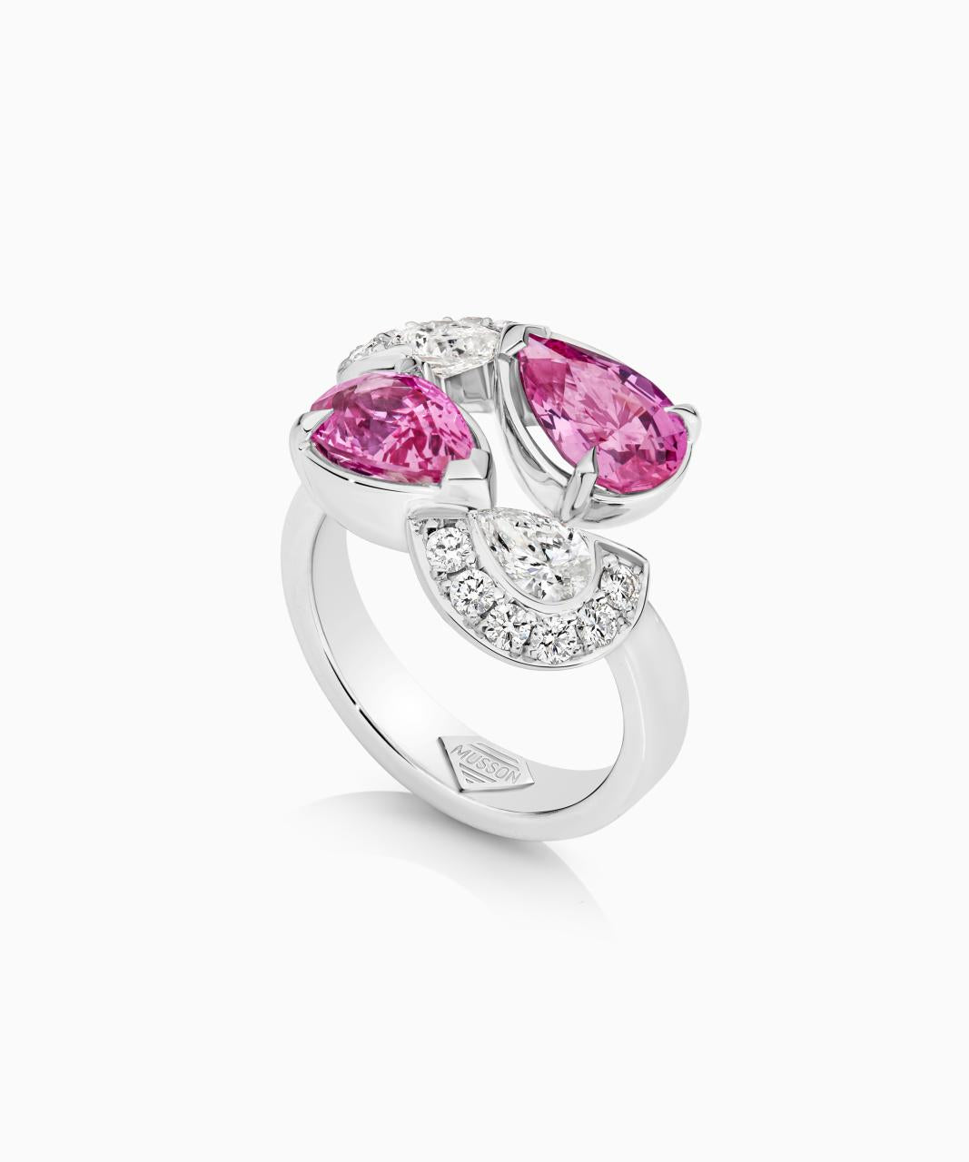 Allegra Pink Sapphire Ring