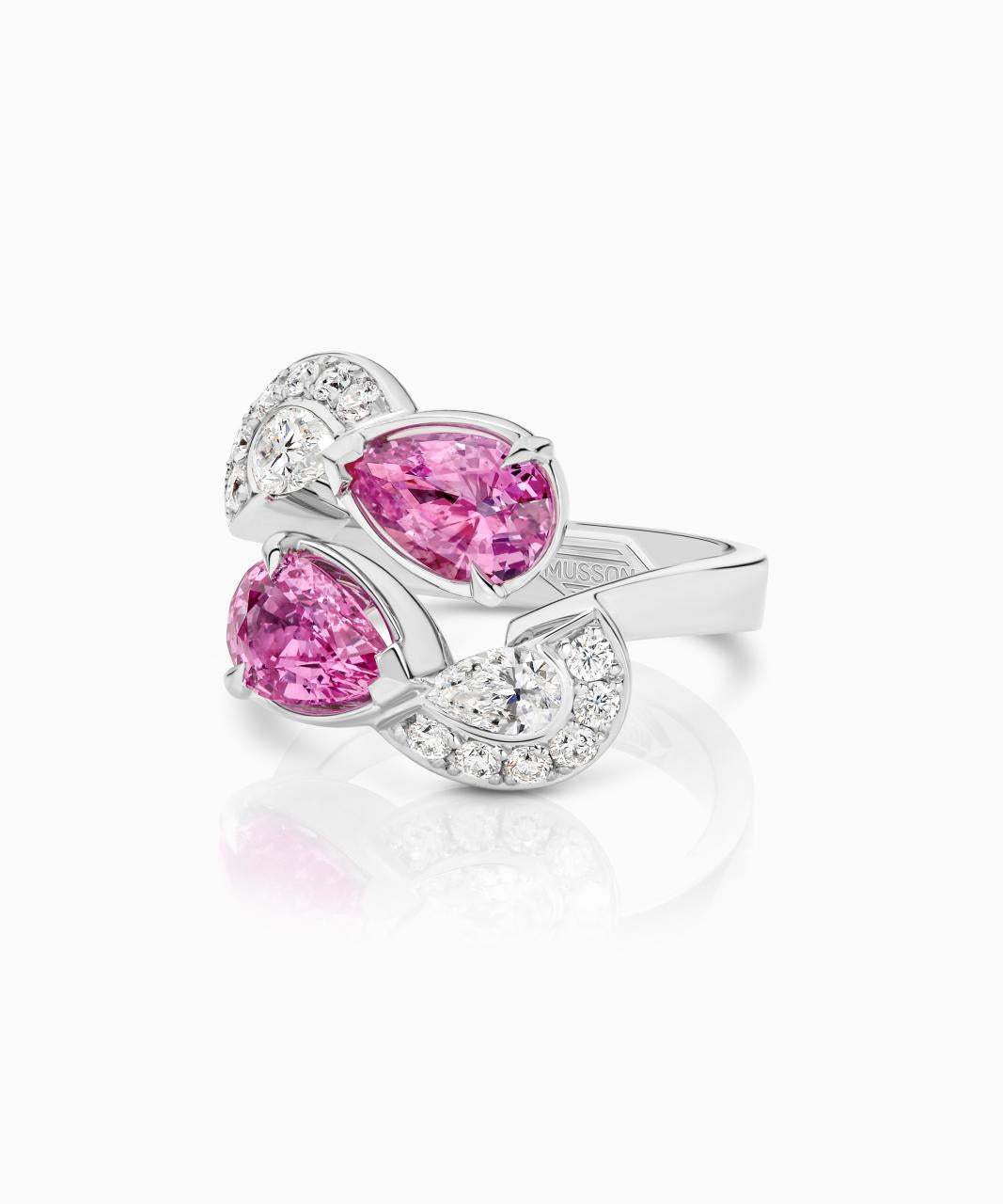 Allegra Pink Sapphire Ring