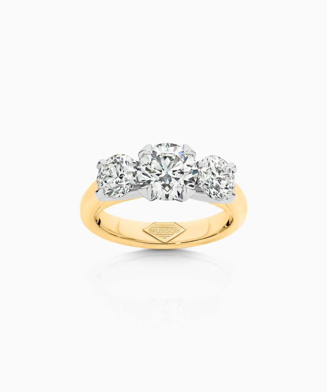 Teiza Trilogy Diamond Ring