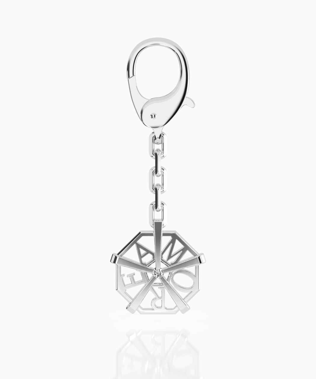 My World Key Ring AMORE Edition, 9ct Gold