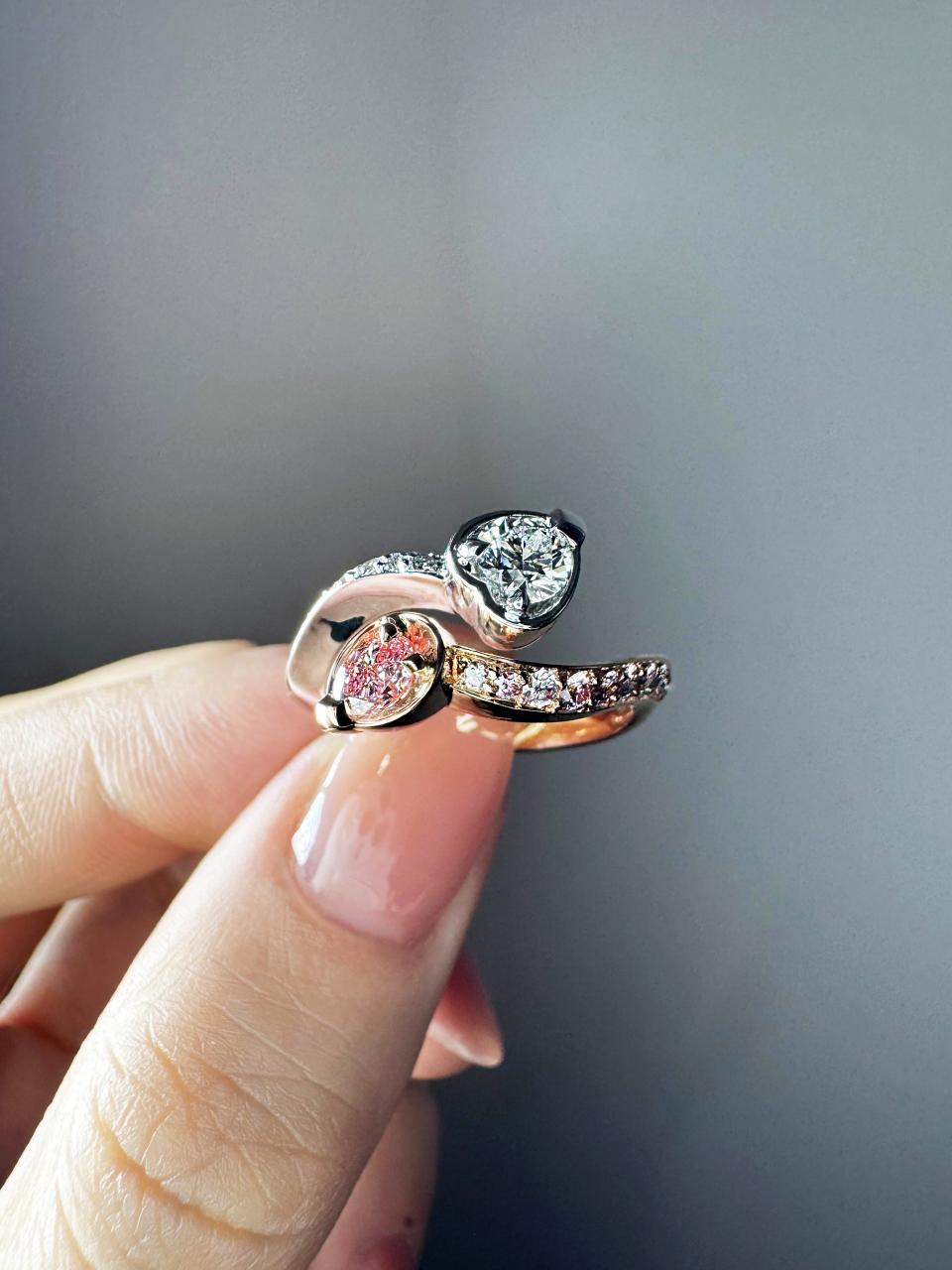 Paradise Argyle Pink Diamond Ring
