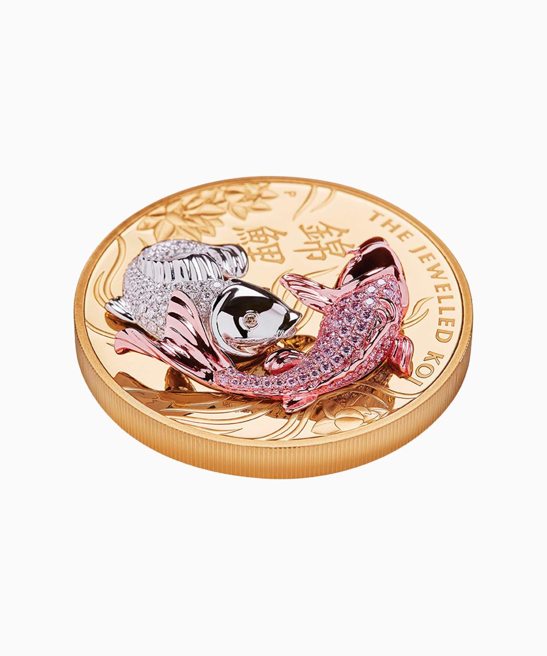 The Jewelled Koi 2022 10oz Gold Proof Coin