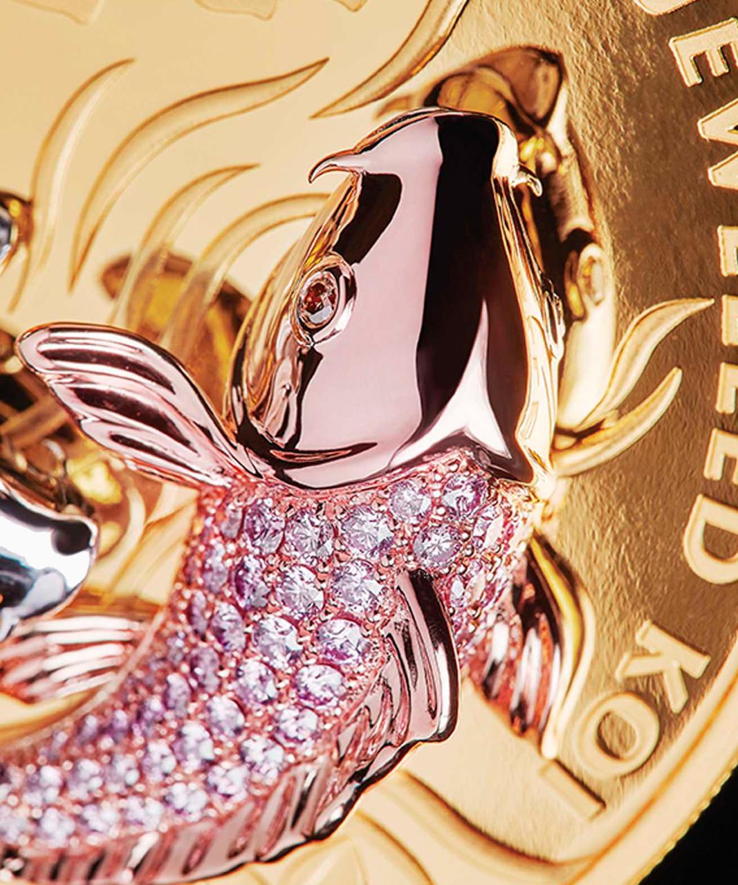 The Jewelled Koi 2022 10oz Gold Proof Coin