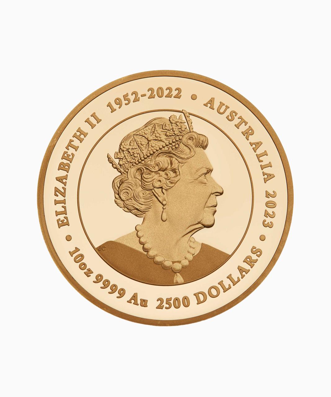 The Jewelled Snake 2023 10oz Gold Proof Coin