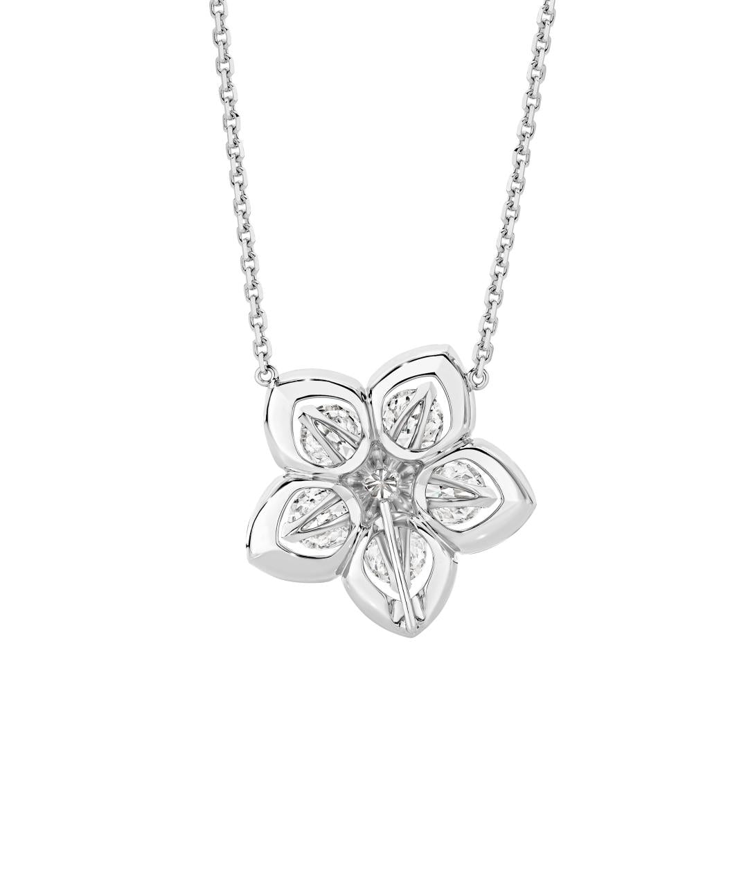 Joy Grande Diamond Necklace, 18ct White Gold
