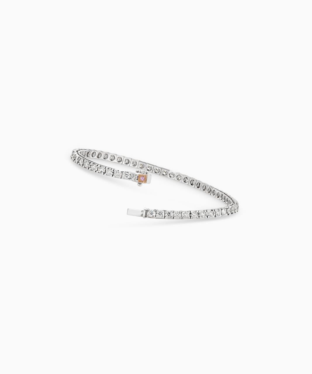 Tennis Bracelet - 5 Points with Argyle Pink Diamond