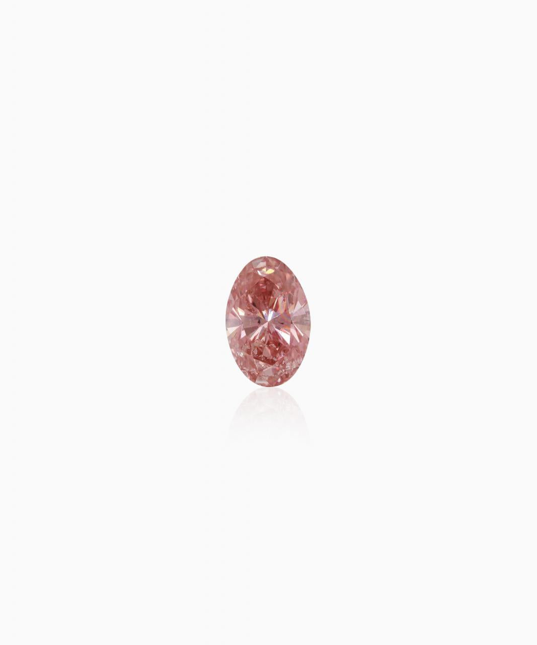 0.62ct Natural Fancy Intense Pink, 5P,  I1, Argyle Pink Diamond