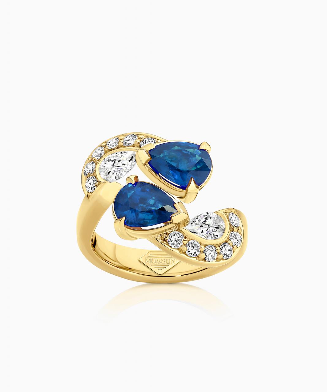 Allegra Blue Sapphire Ring