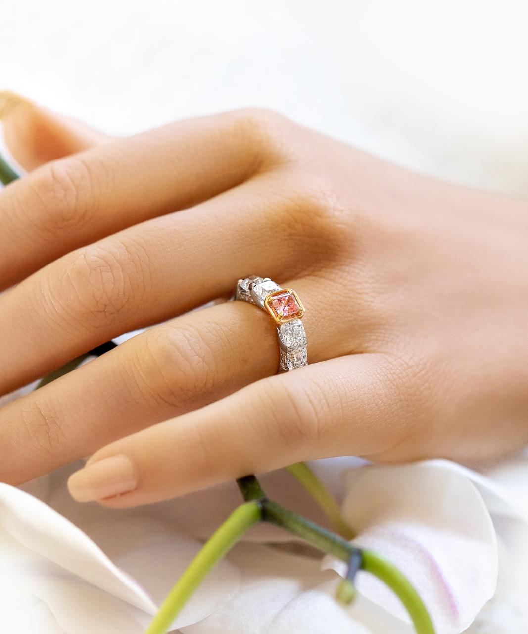 Lucinda Argyle Pink Diamond Ring