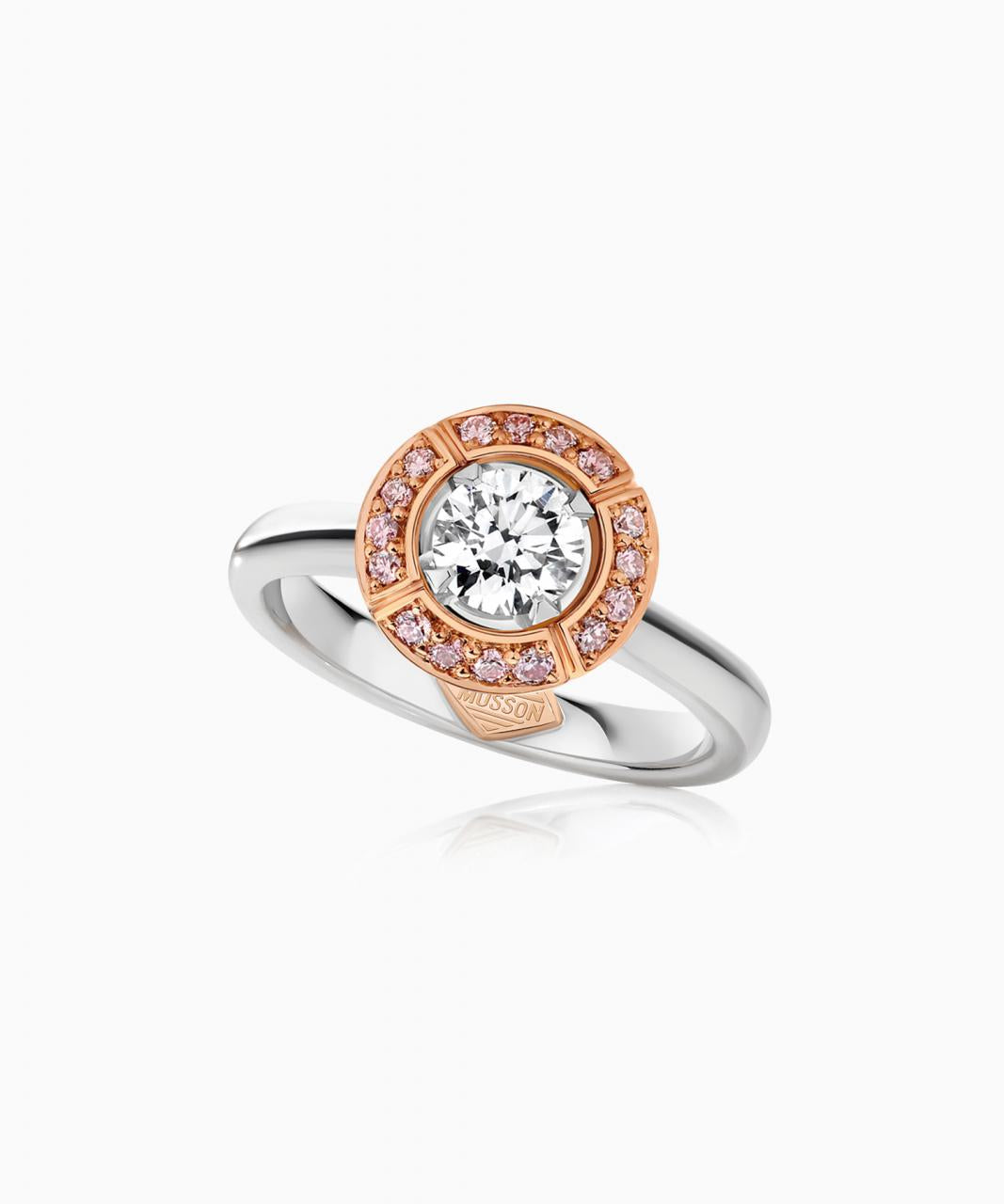 Sun Struck Argyle Pink Diamond Ring
