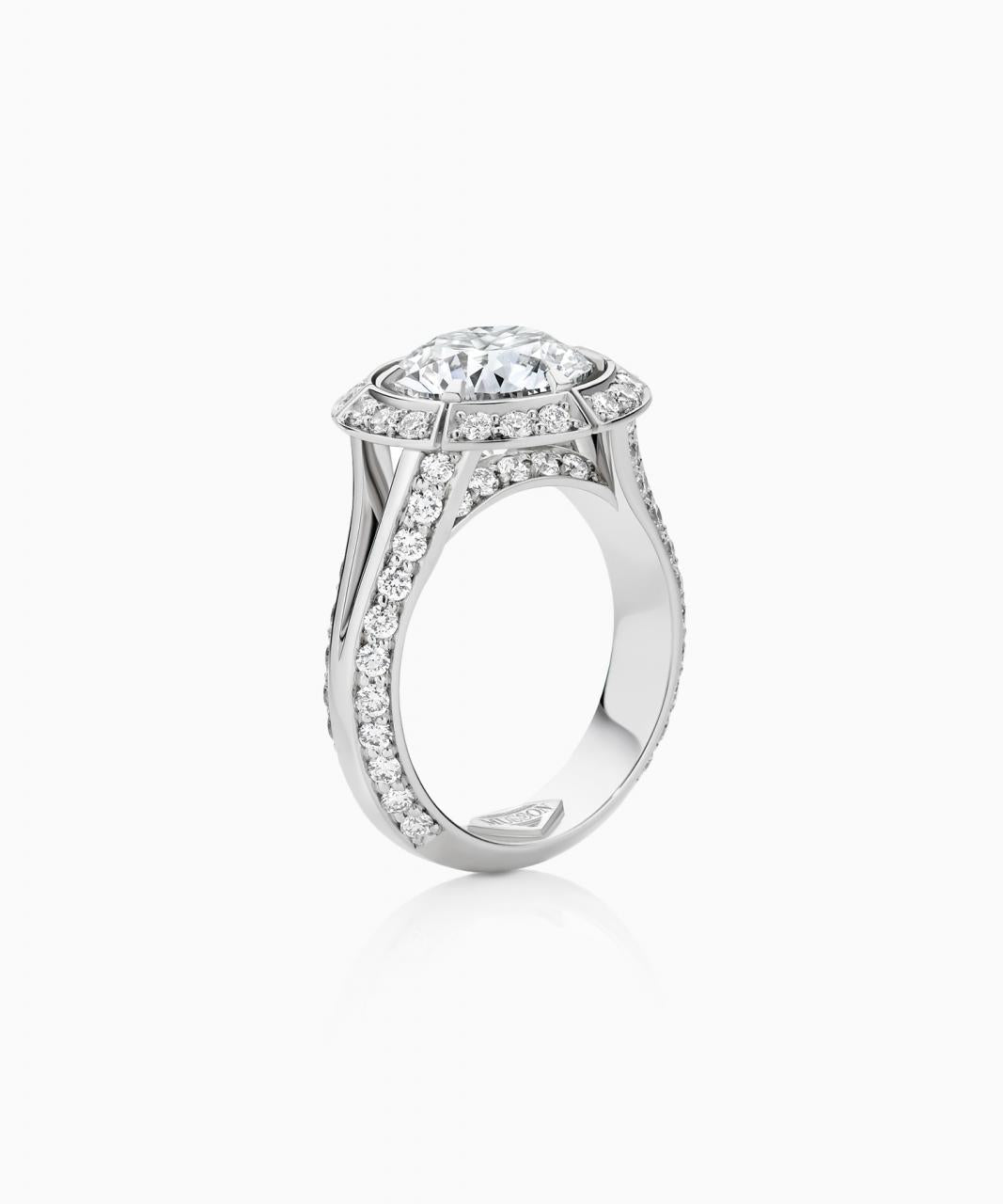 Sun Struck Couture Diamond Ring