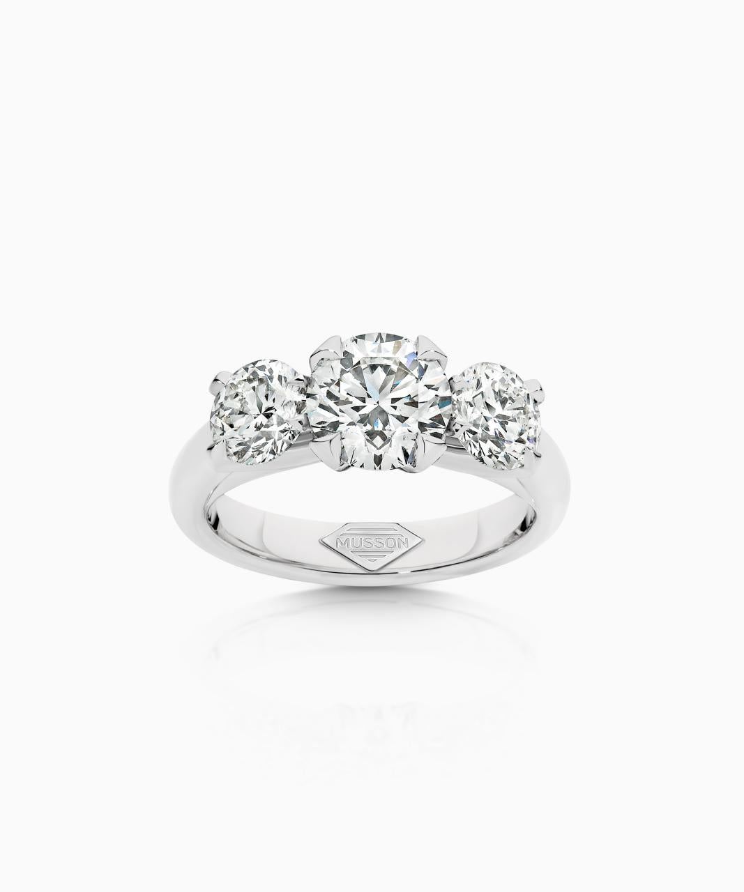 Teiza Trilogy Diamond Ring