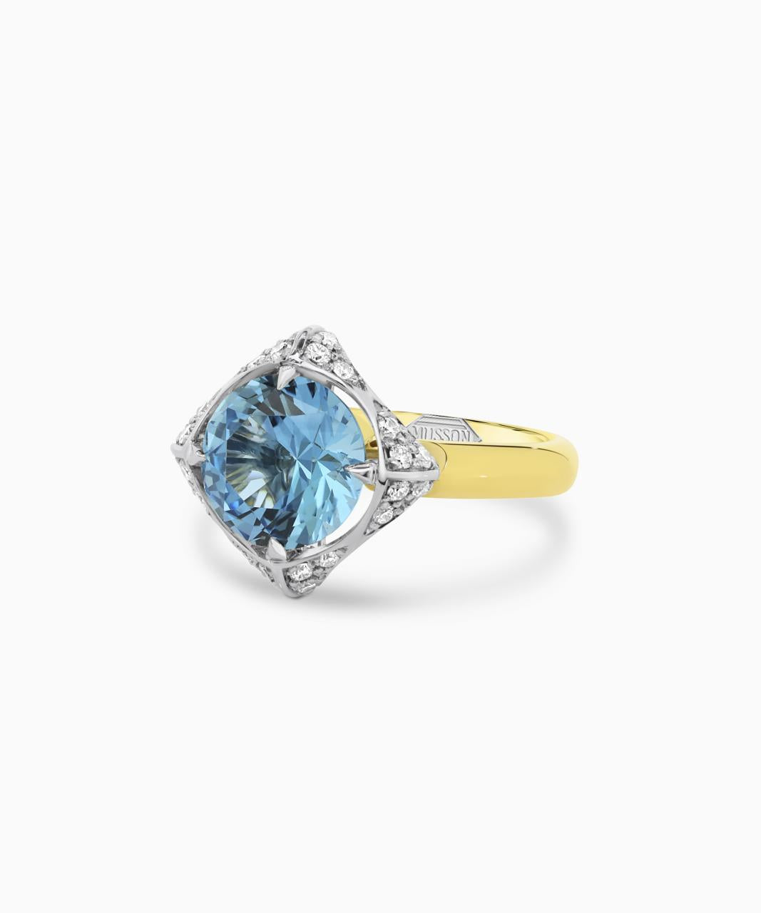 Empress Blue Topaz Ring